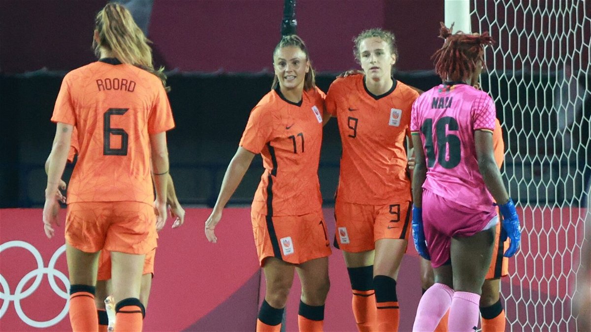 Netherlands' Miedema pulls hat trick goal against Zambia