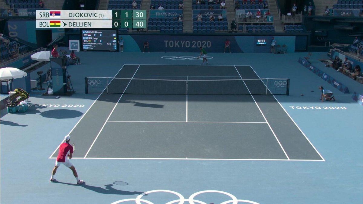 Novak Djokovic cruises to Round 1 victory in Tokyo