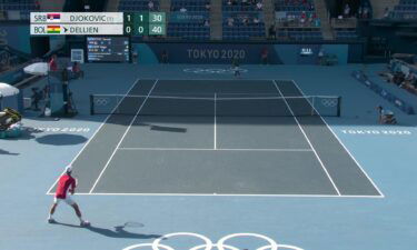 Novak Djokovic cruises to Round 1 victory in Tokyo