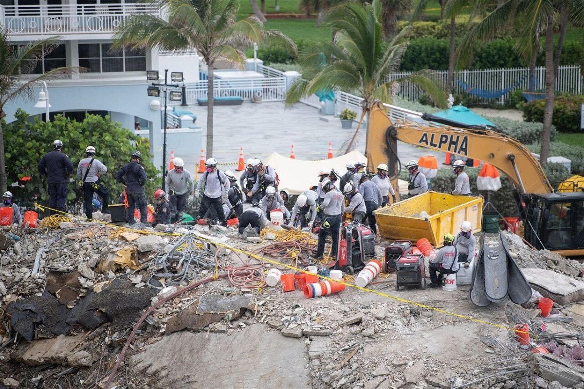 <i>Mayor Daniella Levine Cava</i><br/>Surfside crews have removed three million pounds of concrete from collapse site