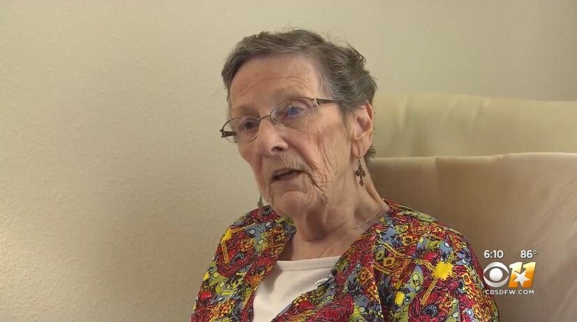 <i>KTVT</i><br/>Bev Burnett said she fell victim to a scam that took nearly all of her money.