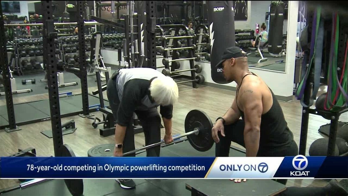 <i>KOAT</i><br/>Seventy-eight year-old Linda Patterson is competing in a powerlifting meet in Roswell at Alton's Powerblock Gym this weekend.