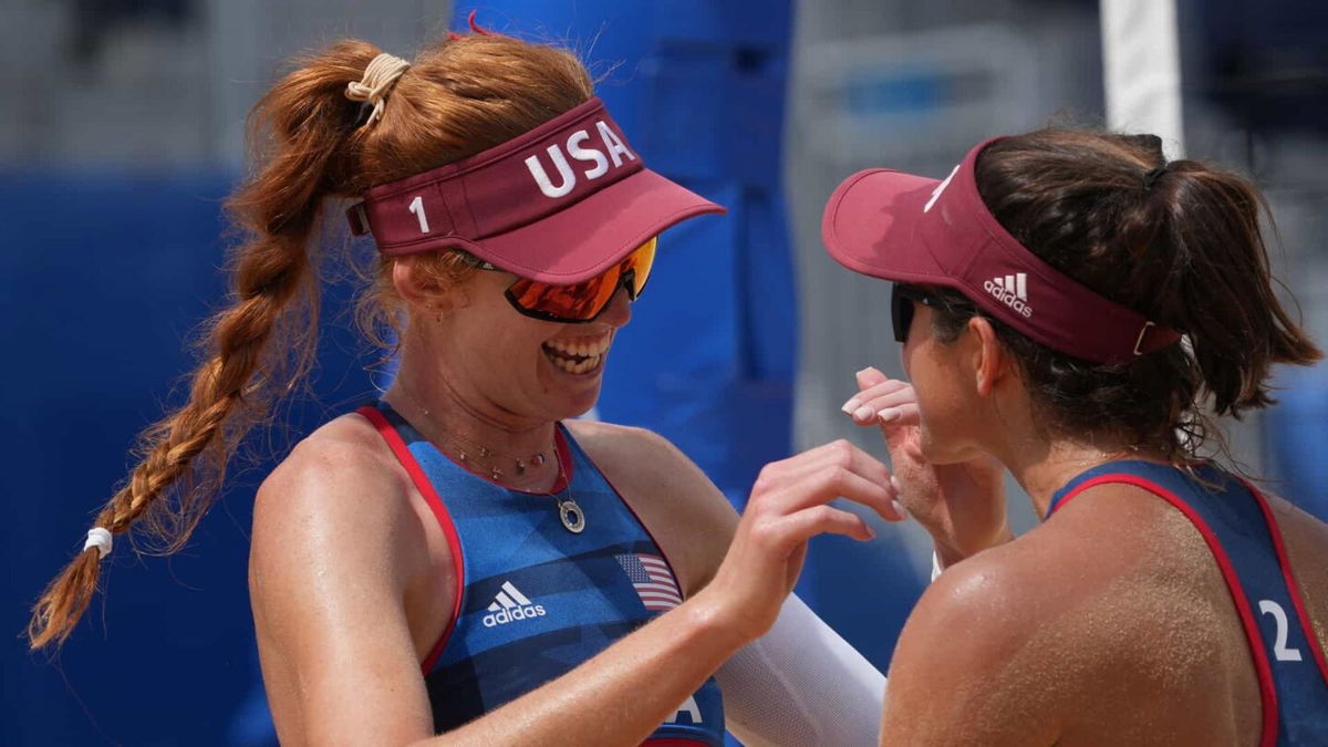 Americans Kelly Claes and Sarah Sponcil were tested in their Olympic debut