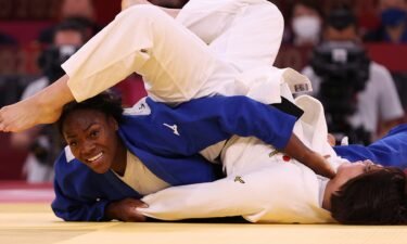 Clarisse Agbegnenou took home her second Olympic medal as France beat Japan in mixed team judo