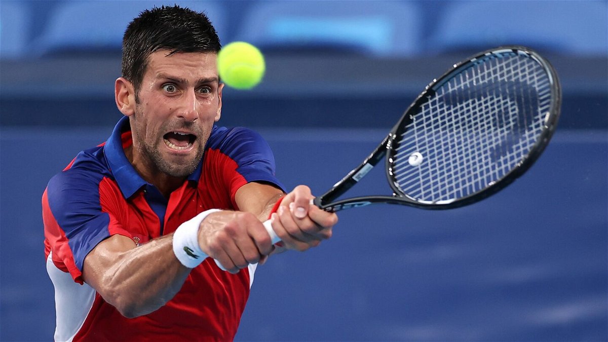 Novak Djokovic v Zverev in the men's singles semifinal.