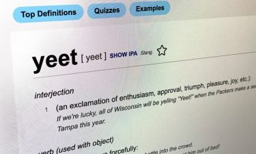 "Yeet" is one of the hundreds of new words and definitions on Dictionary.com.