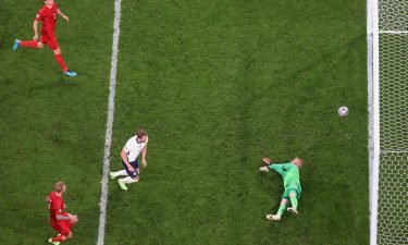 Kane's extra-time winner gave England a 2-1 win in its Euro 2020 semifinal over Denmark. UEFA is investigating the pointing of a laser at the key moment of England's Euro 2020 semifinal win over Denmark on Wednesday.