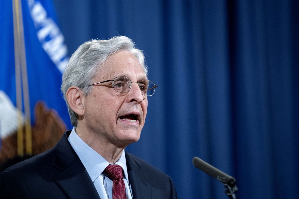 <i>Stefani Reynolds/Bloomberg/Getty Images</i><br/>Attorney General Merrick Garland plans to travel to Chicago on July 22 to highlight the Justice Department's new anti-gun trafficking initiative focused on five cities