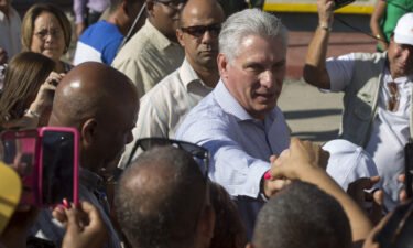 Cuba's President Miguel Diaz-Canel has blamed the US government for unprecedented protests across the island.
