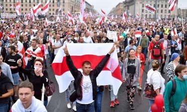 Belarus' contested elections in August 2020 led to huge anti-government protests and calls for the resignation of Lukashenko.