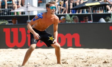 US men's beach volleyball player Taylor Crabb reportedly tested positive for Covid-19.