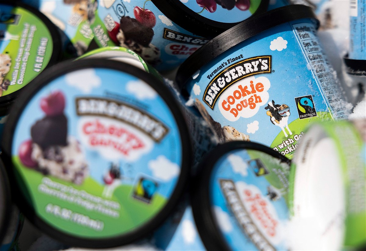 <i>Kevin Dietsch/Getty Images</i><br/>Ben and Jerry's will no longer sell ice cream in occupied Palestinian territories