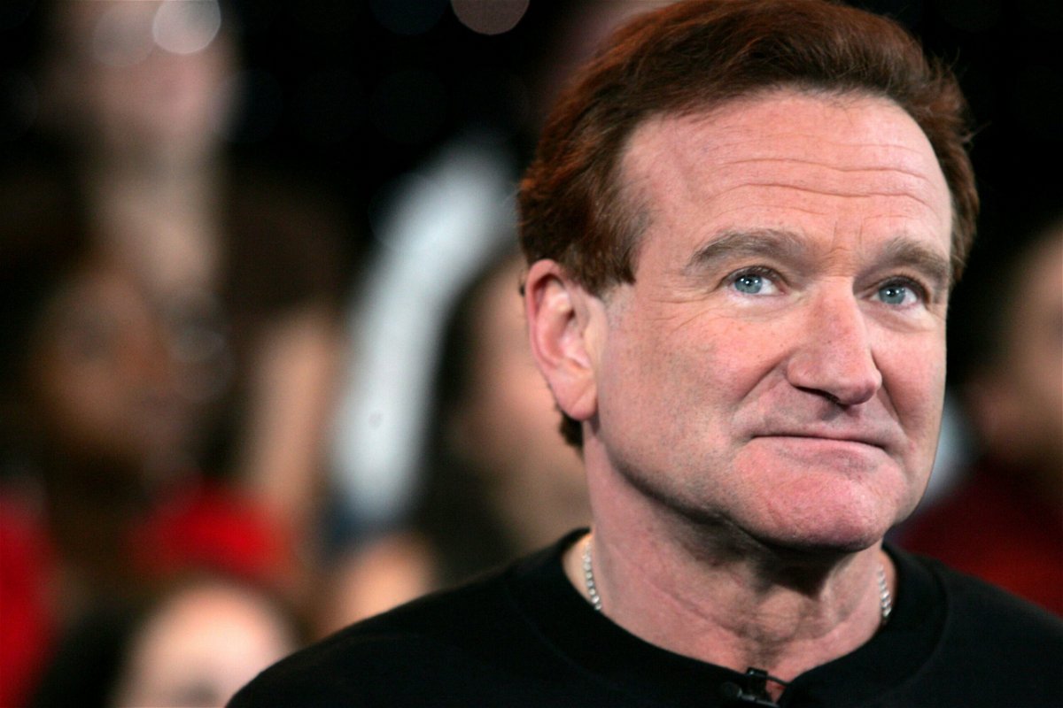 <i>Peter Kramer/Getty Images</i><br/>Actor Robin Williams appears onstage during MTV's Total Request Live at the MTV Times Square Studios on April 27