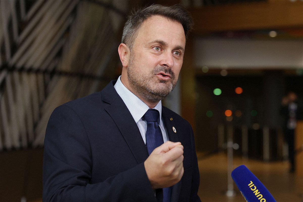 <i>Olivier Matthys/Pool/AFP/Getty Images</i><br/>Luxembourg's Prime Minister Xavier Bettel has left hospital after four days of treatment for Covid-19