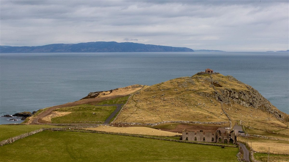 <i>Liam McBurney/Press Association/AP</i><br/>View from Torr Head looking towards the Mull of Kintyre.