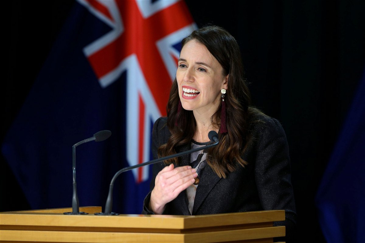 <i>Hagen Hopkins/Getty Images</i><br/>New Zealand Prime Minister Jacinda Ardern suggested the country's opposition leader was a 