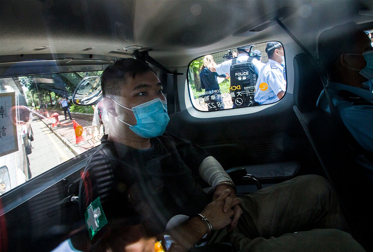 <i>Getty Images</i><br/>Hong Kong defendant Tong Ying-Kit