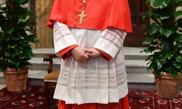 A file photo of Cardinal Angelo Becciu