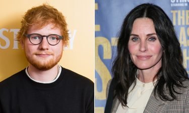 Ed Sheeran revealed during an appearance on "The Late Late Show with James Corden" that he has repeatedly played the same prank on Courteney Cox.