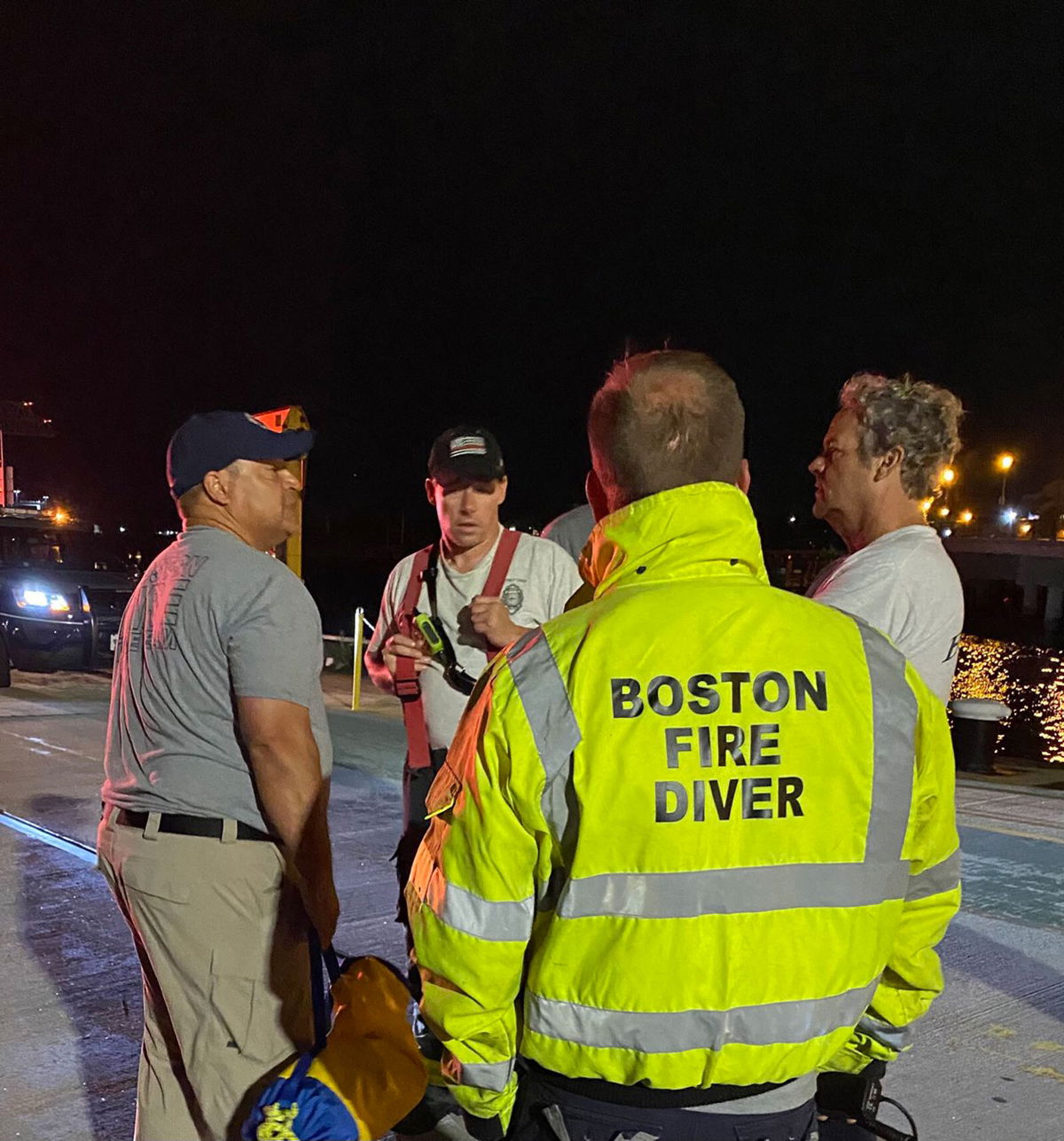 <i>Boston Fire Department</i><br/>One person was missing after a boat accident early Saturday morning
