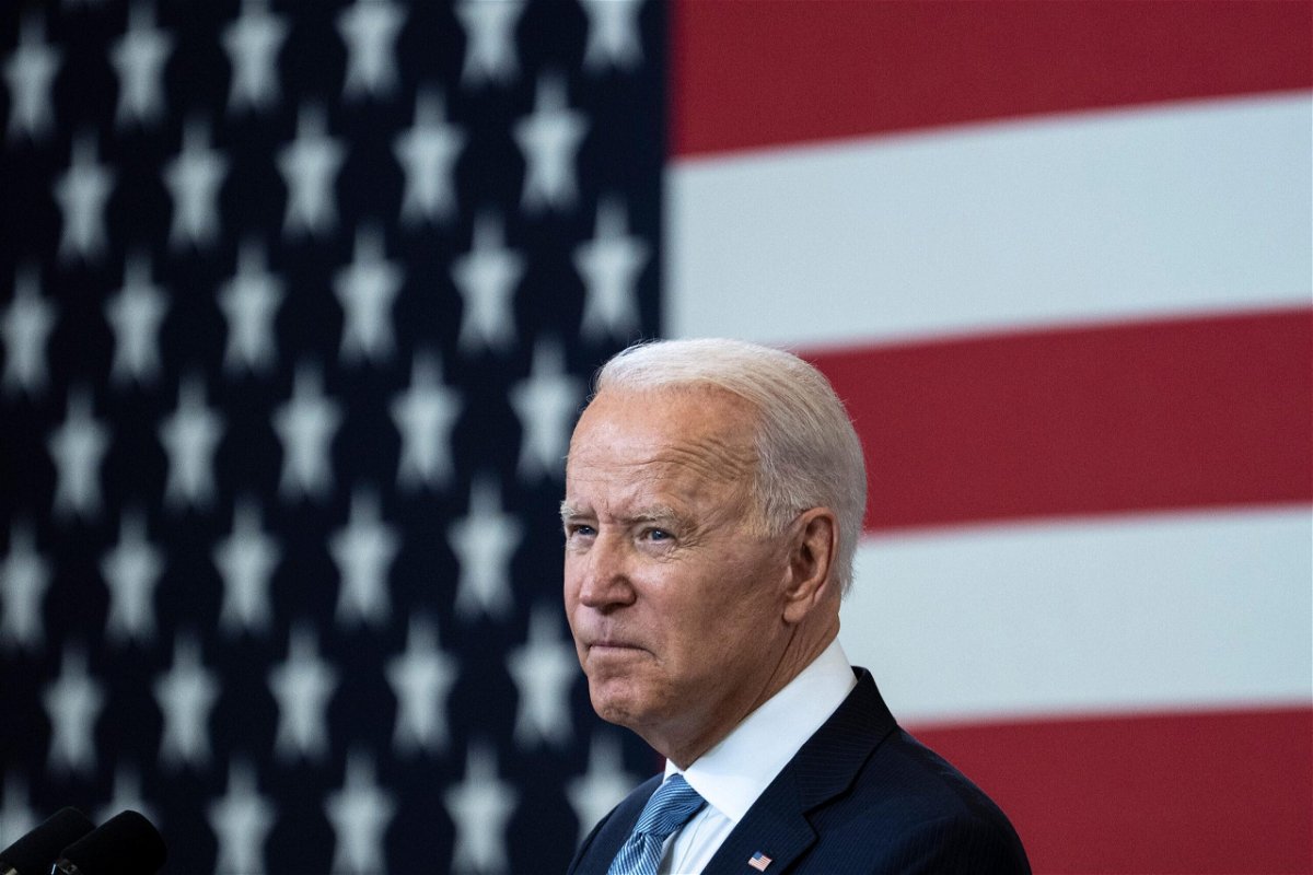 <i>Drew Angerer/Getty Images</i><br/>U.S. President Joe Biden speaks about voting rights on July 13 in Philadelphia. Biden plans to use remarks to directly counter concerns that his sweeping economic agenda will serve as an accelerant to inflation amid growing concern about price hikes across the economic spectrum.