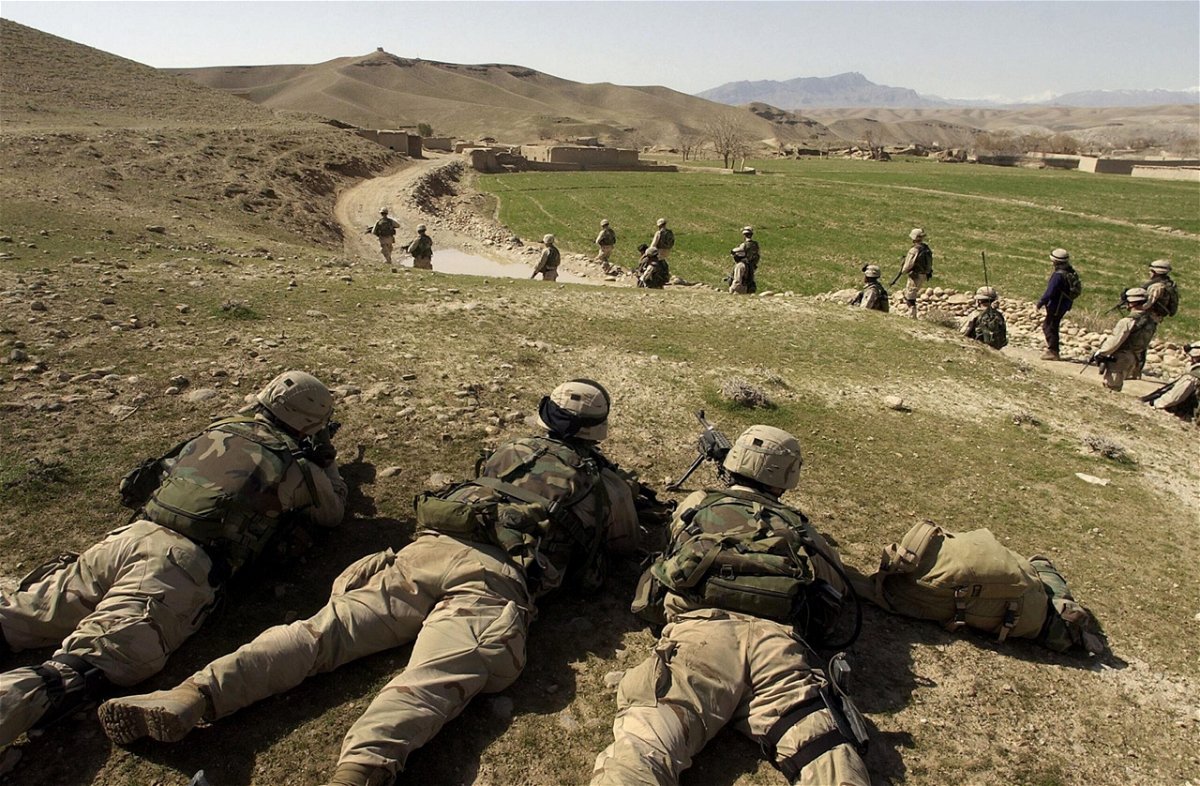 <i>David Swanson/Pool/Getty Images</i><br/>A Pentagon watchdog report on Afghanistan warns that the country's government could face an 