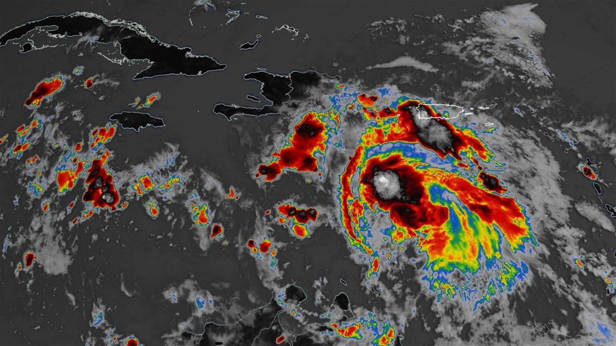 <i>CNN Weather</i><br/>Hurricane Elsa takes aim at Dominican Republic and Haiti