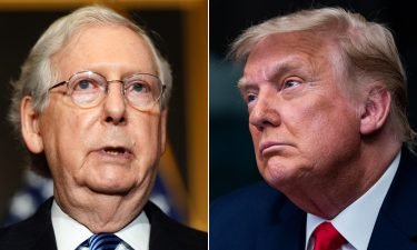 Former President Donald Trump took a whack at Senate GOP leader Mitch McConnell