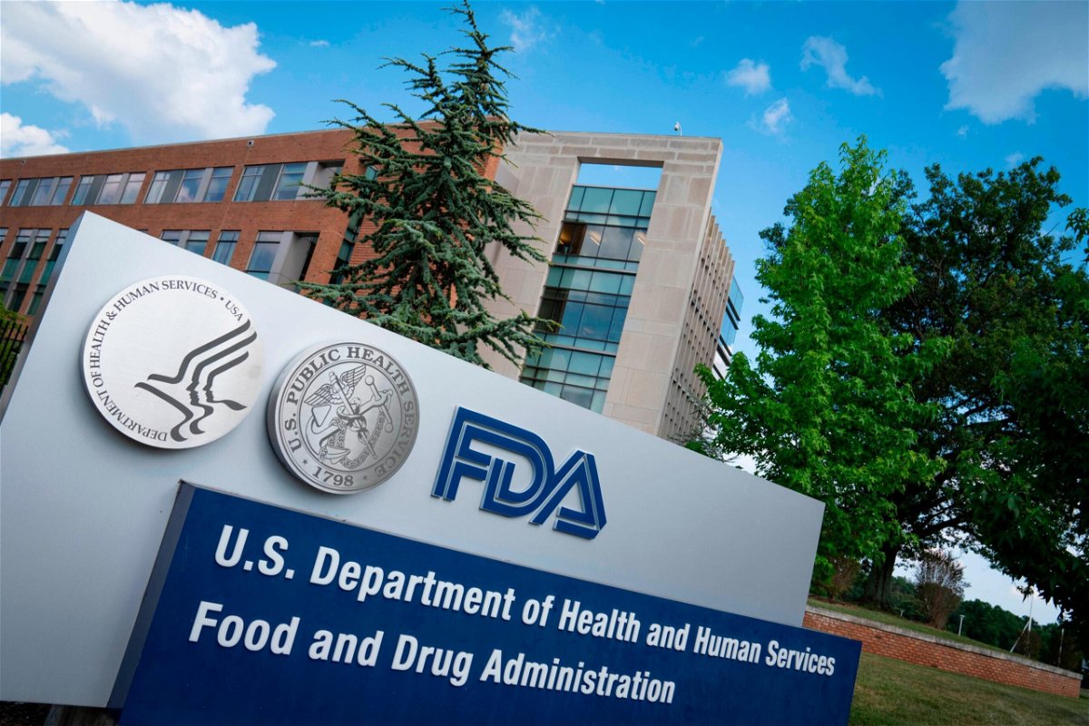 <i>Sarah Silbiger/Getty Images</i><br/>A sign for the Food And Drug Administration is seen outside of the headquarters in White Oak