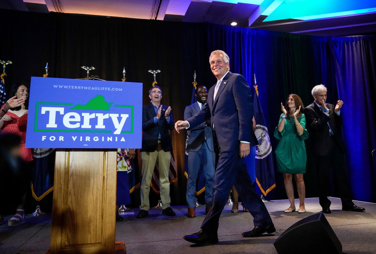<i>Drew Angerer/Getty Images</i><br/>The Democratic National Committee announced July 22 that it plans to spend at least $5 million in Virginia ahead of the key off-year elections in the commonwealth