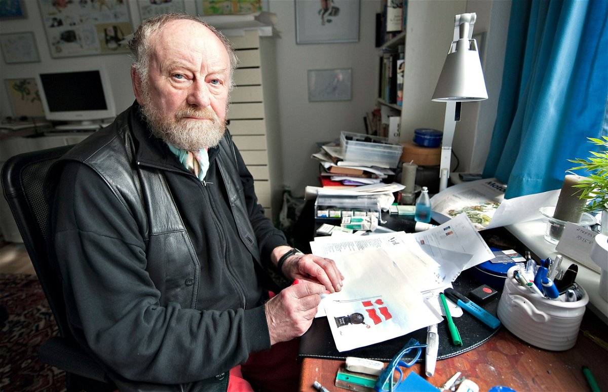 <i>Henning Bagger/AFP/Getty Images</i><br/>Kurt Westergaard lived under police protection after he depicted the prophet Mohammed wearing a bomb as a turban. Westergaard has died at the age of 86.