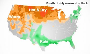 Rain could dampen your July 4th plans this weekend.