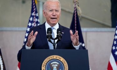 President Joe Biden delivers a speech on voting rights July 13 in Philadelphia. Biden is facing a border crisis without a confirmed border commissioner
