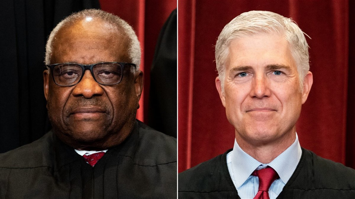 <i>Getty</i><br/>Justices Gorsuch and Thomas call on Friday to revisit the landmark First Amendment case: New York Times v. Sullivan.