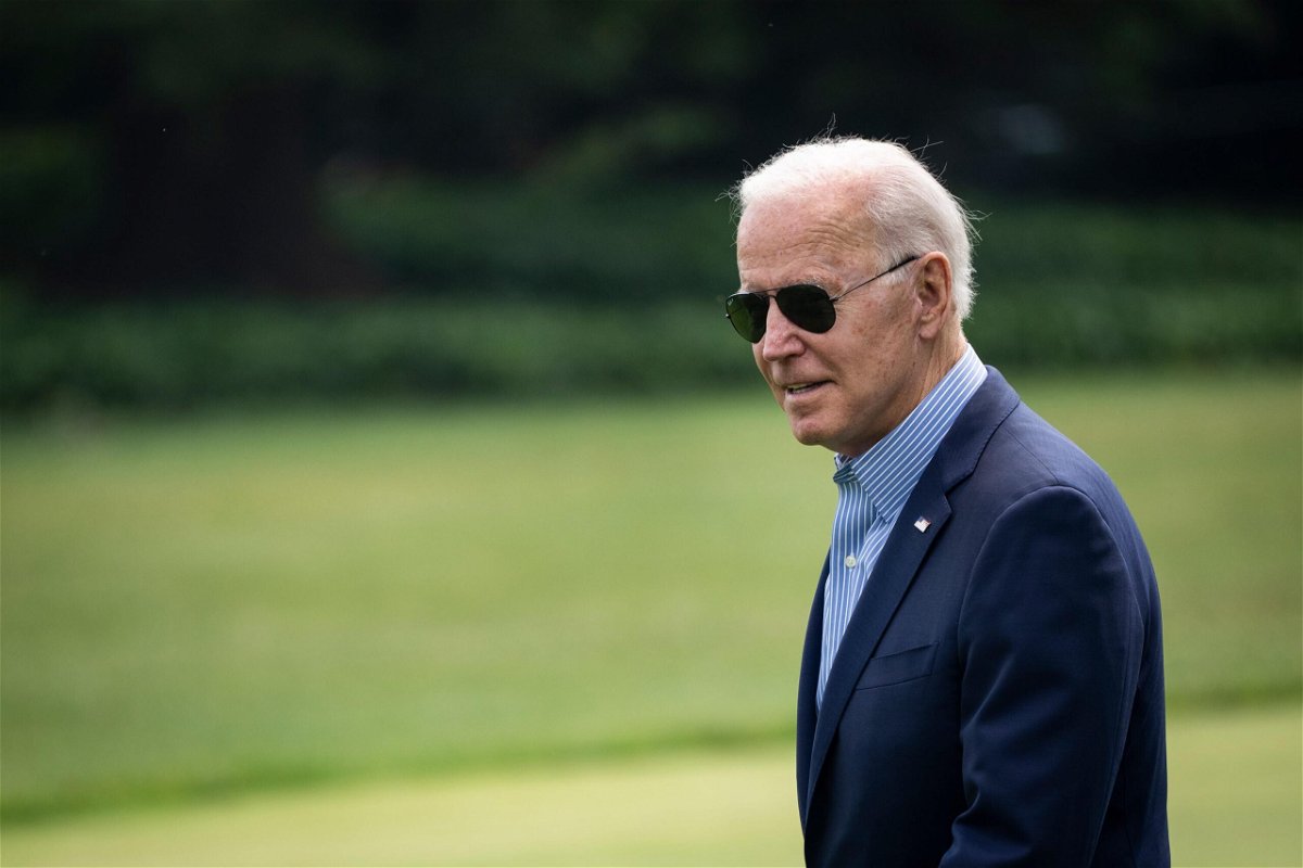 <i>Drew Angerer/Getty Images</i><br/>President Joe Biden is visiting Ohio for a CNN town hall on July 21 as his six-month-old presidency reaches a critical juncture.