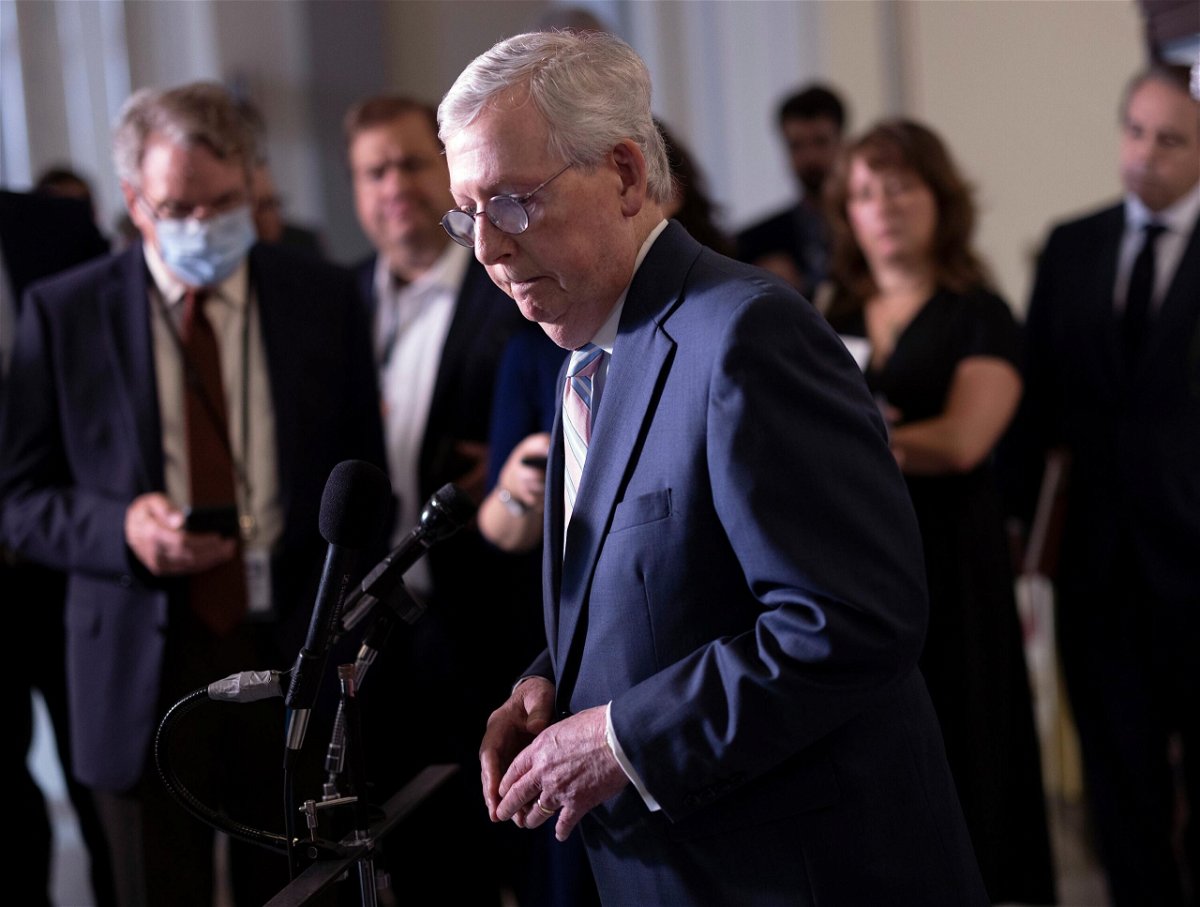 <i>Kevin Dietsch/Getty Images</i><br/>Senate Republican Leader Mitch McConnell is taking his coronavirus vaccine plea directly to his constituents.