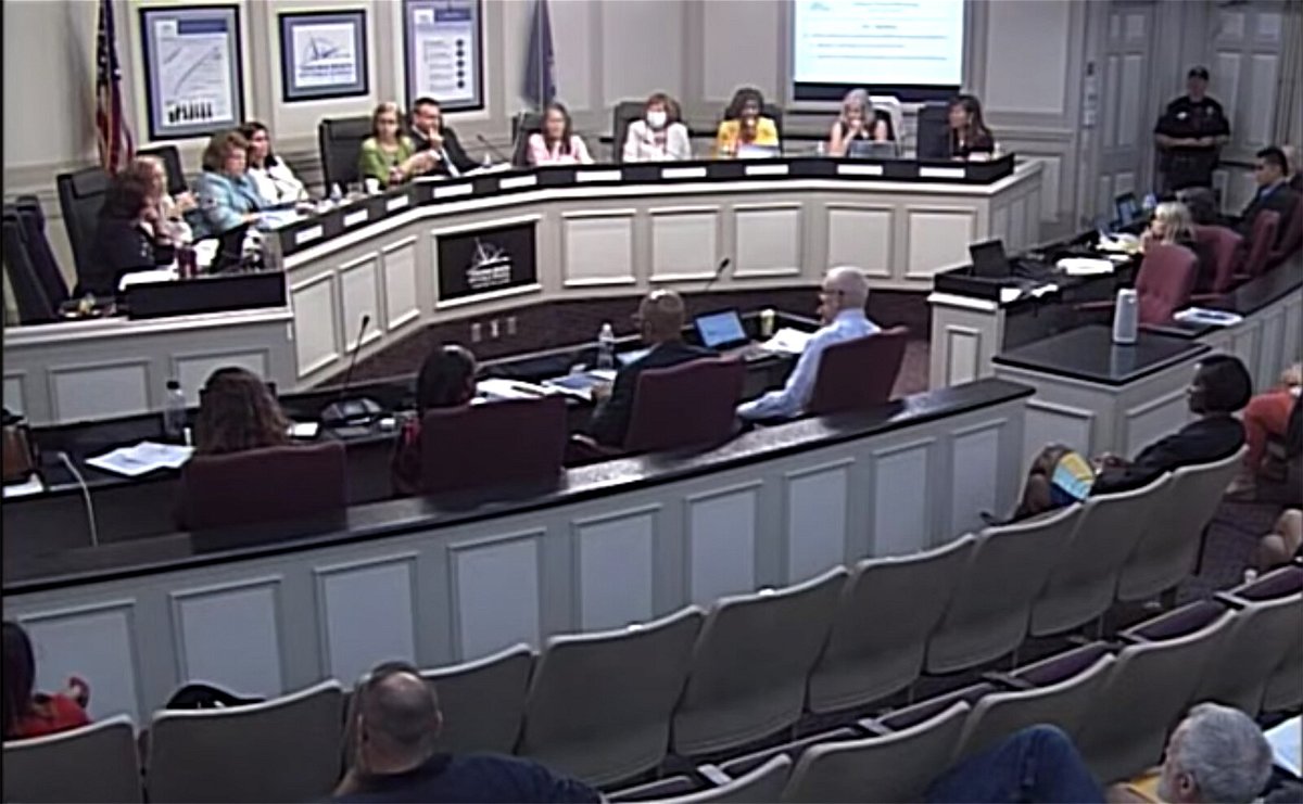 <i>Virginia Beach City Public Schools</i><br/>The Virginia Beach school board voted against a motion which would make mask-wearing in school optional for the upcoming school year