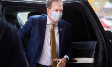 Rep. Vern Buchanan arrives for the House Republican leadership elections at the Hyatt Regency on Capitol Hill on November 17