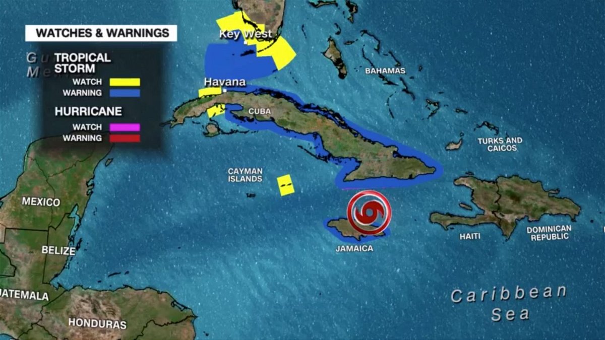 <i>CNN</i><br/>Tropical Storm Elsa is nearing the southern shores of Cuba