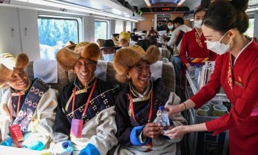 With the opening of Lhasa-Nyingchi Railway in Tibet