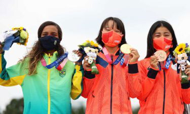 History made at women's skateboarding podium