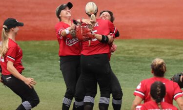 Canada celebrates softball bronze