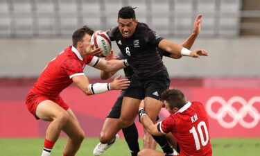 New Zealand takes down Canada in men's rugby quarterfinal