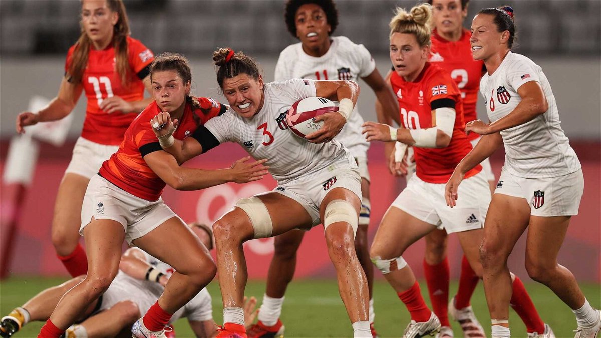 Great Britain knocks out U.S. in women's rugby quarterfinals