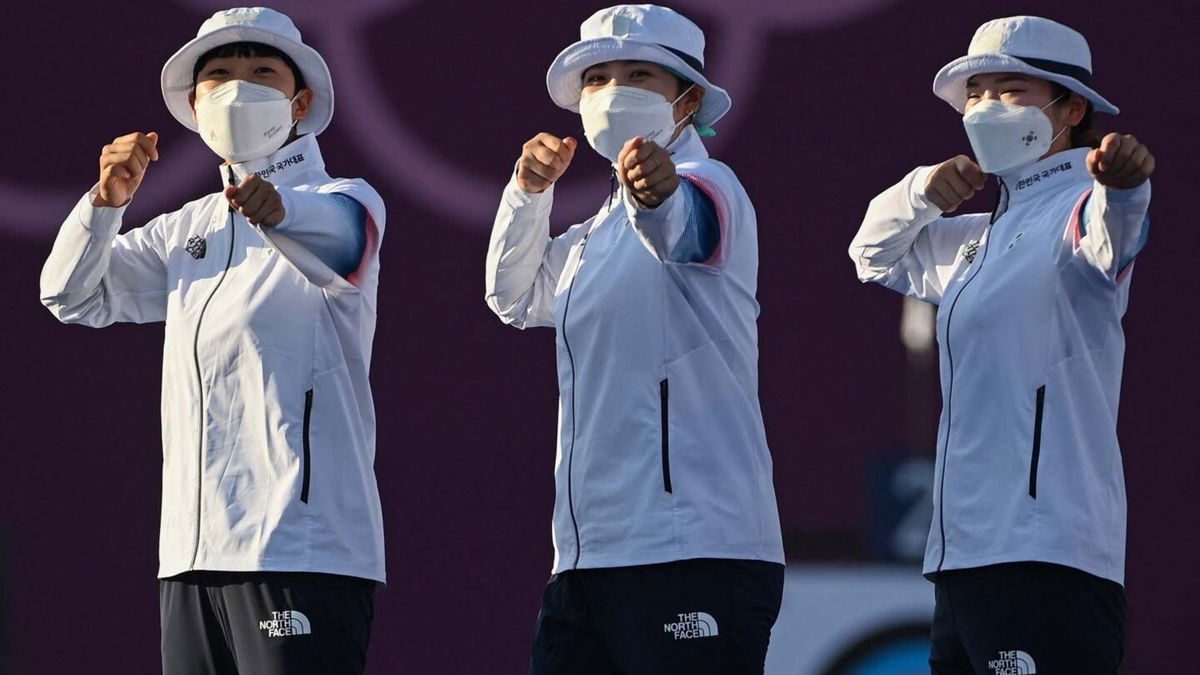 South Korean women win ninth straight team archery gold