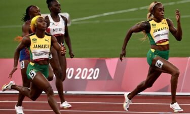 Thompson-Herah defends Olympic 100m gold in Jamaican sweep