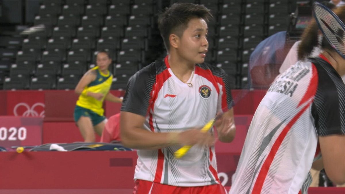 Indonesia takes win over Japan in badminton women's doubles