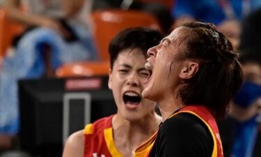 China wins bronze medal in women's 3x3 basketball vs France