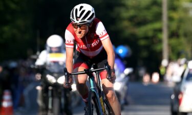 Austria's Anna Kiesenhofer wins women's road race gold