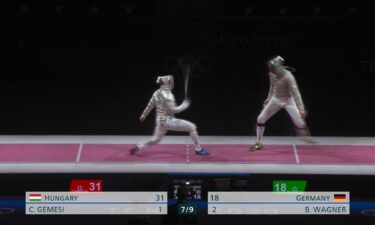 Hungary defeats Germany to win bronze in men's team sabre